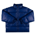 Supreme Reflective Speckled Down Jacket "Royal"