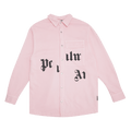 Palm Angels Broken Logo Button Down Shirt "Pink/Black"