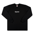 Supreme Box Logo Long-Sleeve Tee "Black"