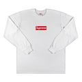 Supreme Box Logo Long-Sleeve Tee "White"