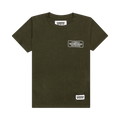 Neighborhood Kid's Bar & Shield C-Tee 'Olive'