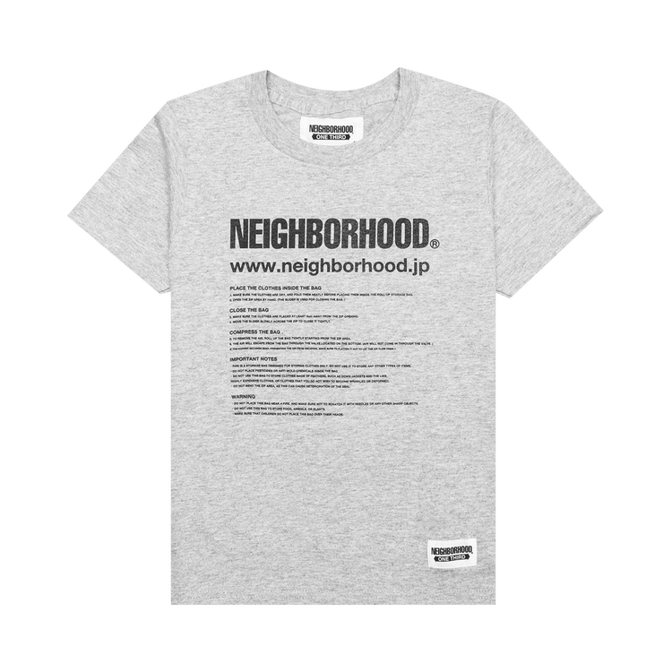 Neighborhood Kid's ID C-Tee 'Grey'