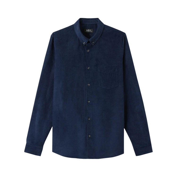 A.P.C. Serge Shirt "Navy Blue"