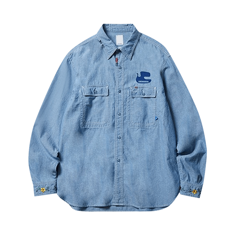 Liberaiders Peace Chambray Shirt "Blue"