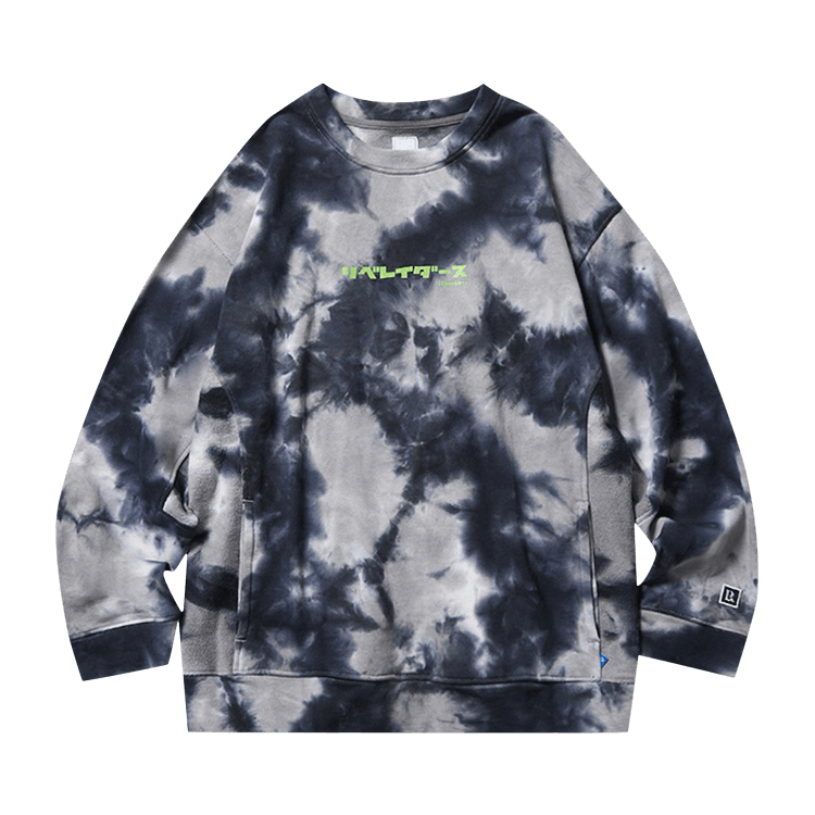 Liberaiders Tie Dye Crewneck "Black"