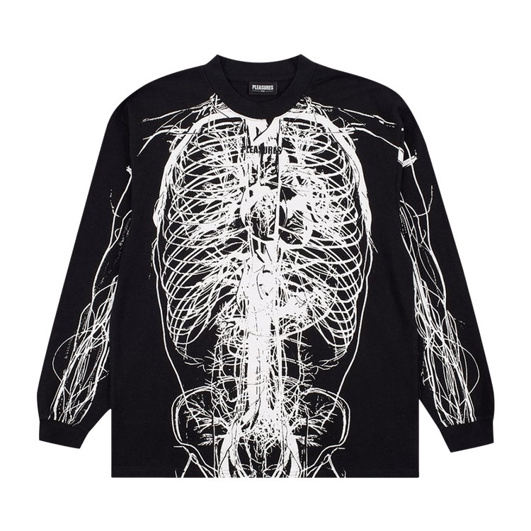 Pleasures Nervous Long-Sleeve Shirt "Black"
