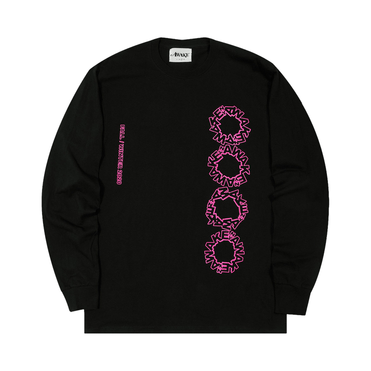 Awake NY Ceremony Long-Sleeve Tee "Black"