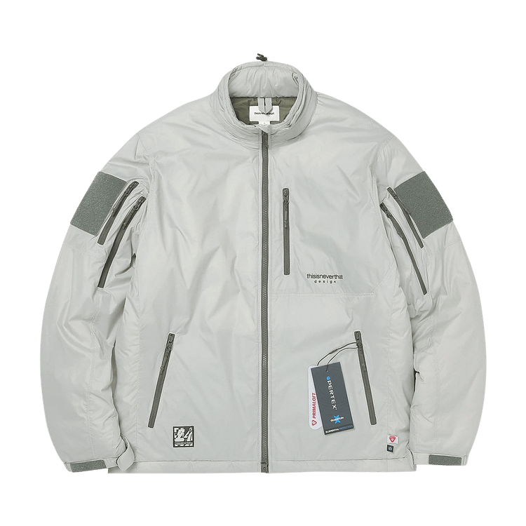 thisisneverthat Insulated PCU Jacket "Grey"