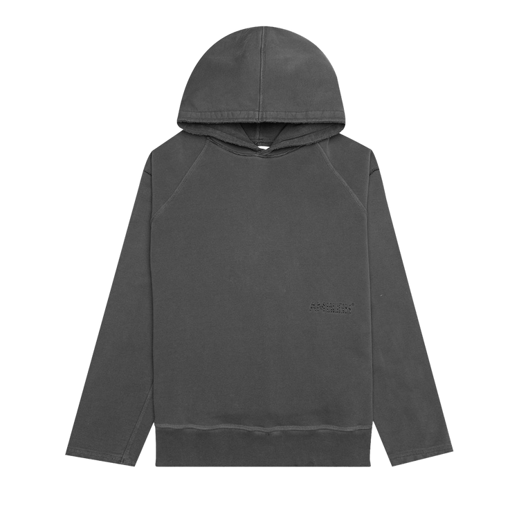 Ambush Raw Edge Hoodie "Black"