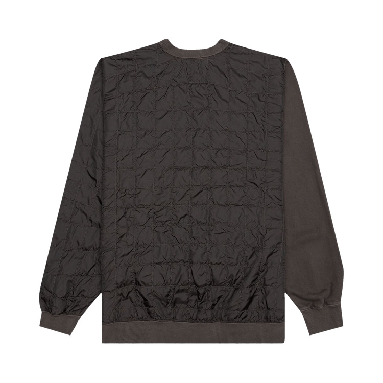Ambush Mix Quilted Sweatshirt "Black"