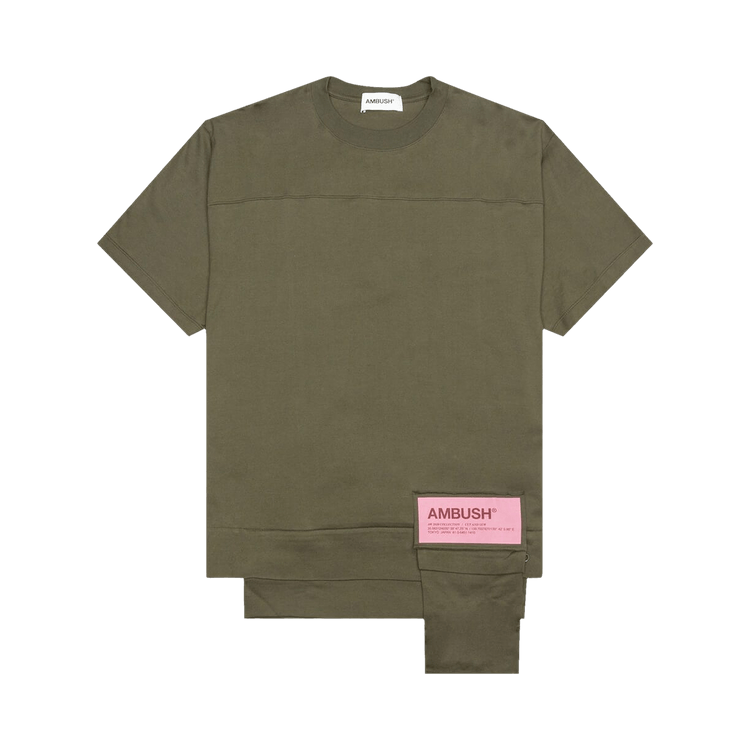 Ambush New Waist Pocket T-Shirt "Dark Green"