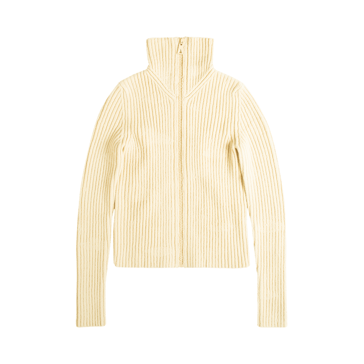 Bottega Veneta Ribbed Sweater "Butter"