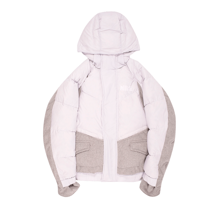 Nike x Sacai Parka "Pure Platinum"