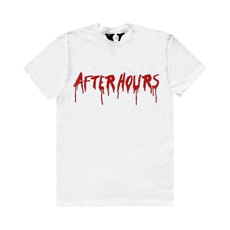 Vlone x The Weeknd After Hours Blood Drip Tee "White"