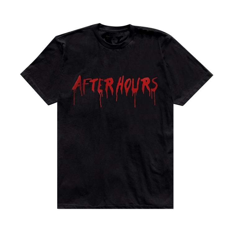 Vlone x The Weeknd After Hours Blood Drip Tee "Black"