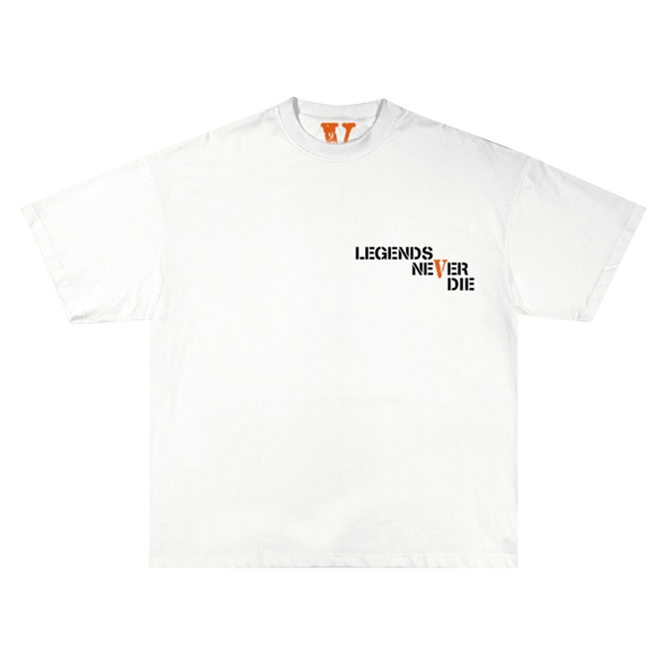 Vlone x Juice WRLD Butterfly Tee "White"