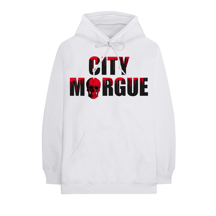 Vlone x City Morgue Dog Hoodie "White"