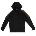 Fendi FF Motif Removable Sleeve Bomber Jacket "Black"