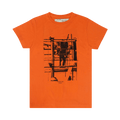 Off-White Industrial Print T-Shirt "Orange"