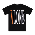 Vlone Logo Short-Sleeve T-Shirt "Black/Orange"