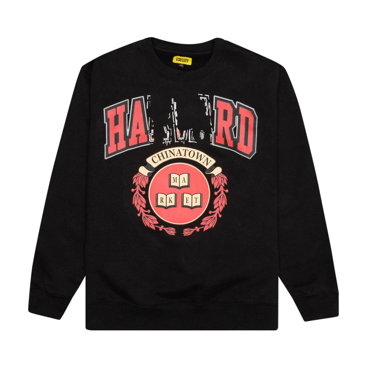 Chinatown Market Hard Crewneck "Black"
