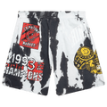 Chinatown Market Smiley Champions 3 Rings Tie Dye Sweatshorts "Grey"