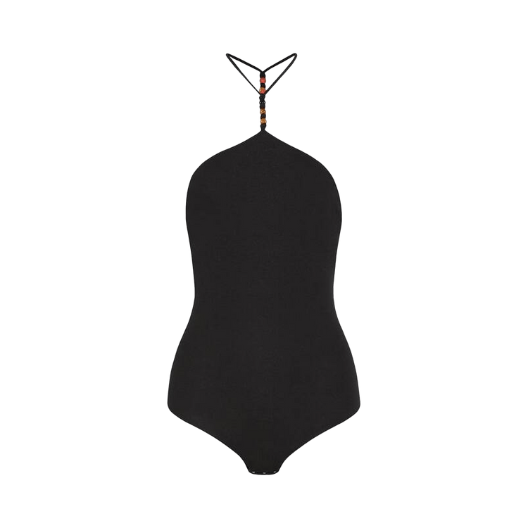 Bottega Veneta Halter Bodysuit "Black"