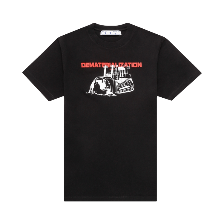 Off-White Dematerialization Tee "Black/Red"