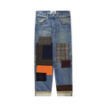Junya Watanabe Patchwork Mid-Rise Straight Leg Denim "Washed Denim"