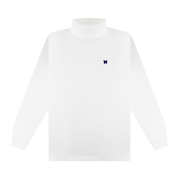 Needles Long-Sleeve Turtle Neck Tee "White"