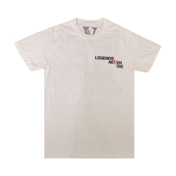 Vlone x Juice WRLD Butterfly Short-Sleeve T-Shirt "White"