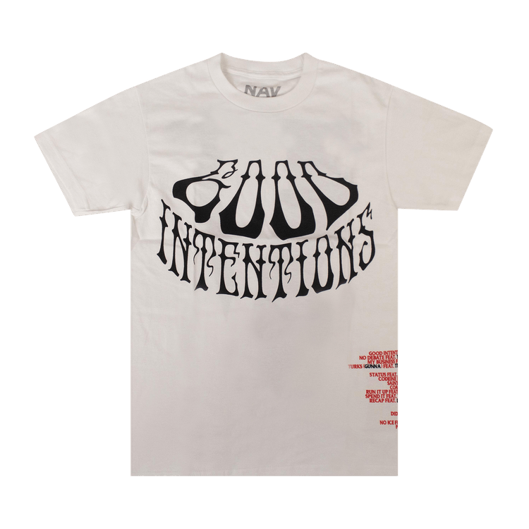 Vlone x Nav Dead Short-Sleeve T-Shirt "White"
