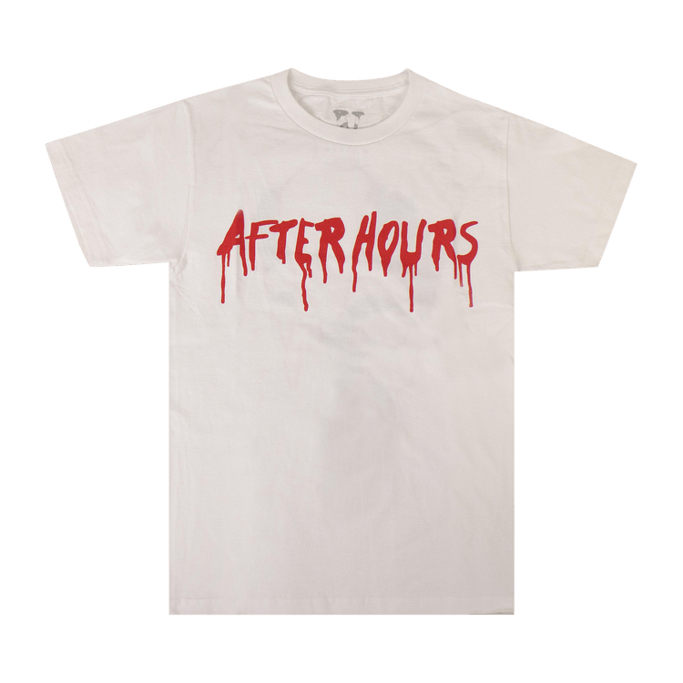 Vlone x The Weeknd After Hours Blood Drip T-Shirt "White"