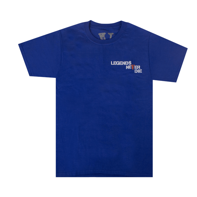Vlone x Juice WRLD 999 Short-Sleeve T-Shirt "Blue"