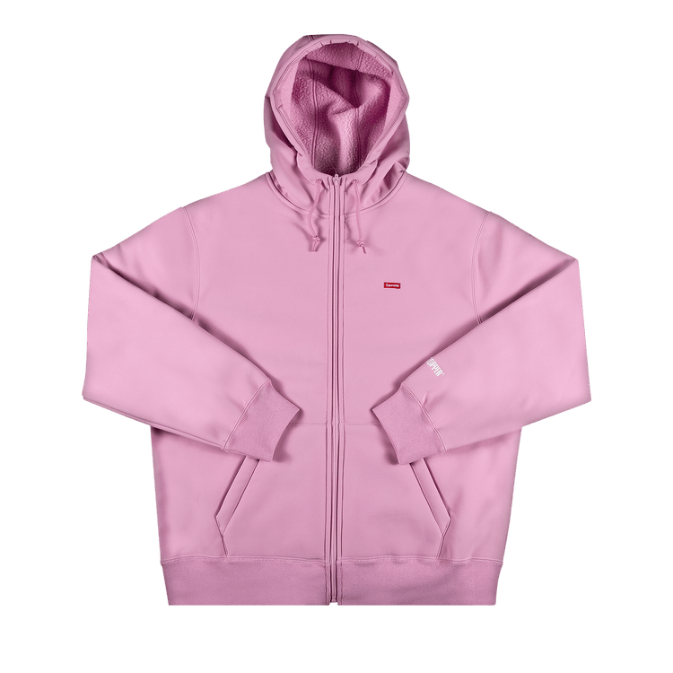 Supreme x WINDSTOPPER Zip Up Hooded Sweatshirt "Pink"