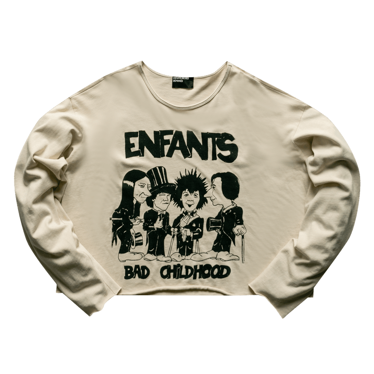 Enfants Riches Déprimés Bad Childhood Long-Sleeve T-Shirt "Cream"