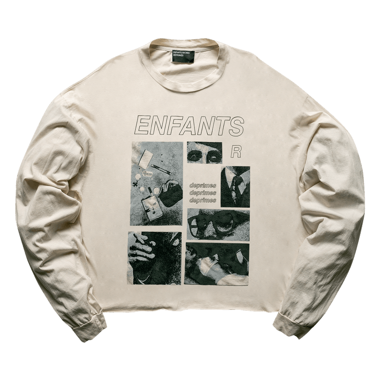 Enfants Riches Déprimés Tragedy Of The Boy Long-Sleeve T-Shirt "Cream"