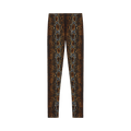 Versace Python Print Leggings "Natural"
