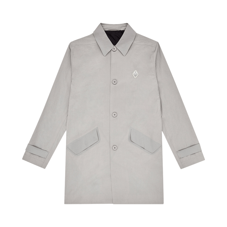 A-Cold-Wall* Welded Mac Coat "Cement"