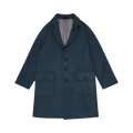 A-Cold-Wall* Heavyweight Overcoat "Slate Blue"