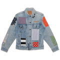 Awake NY x Levi's Trucker Jacket 'Denim Patchwork'