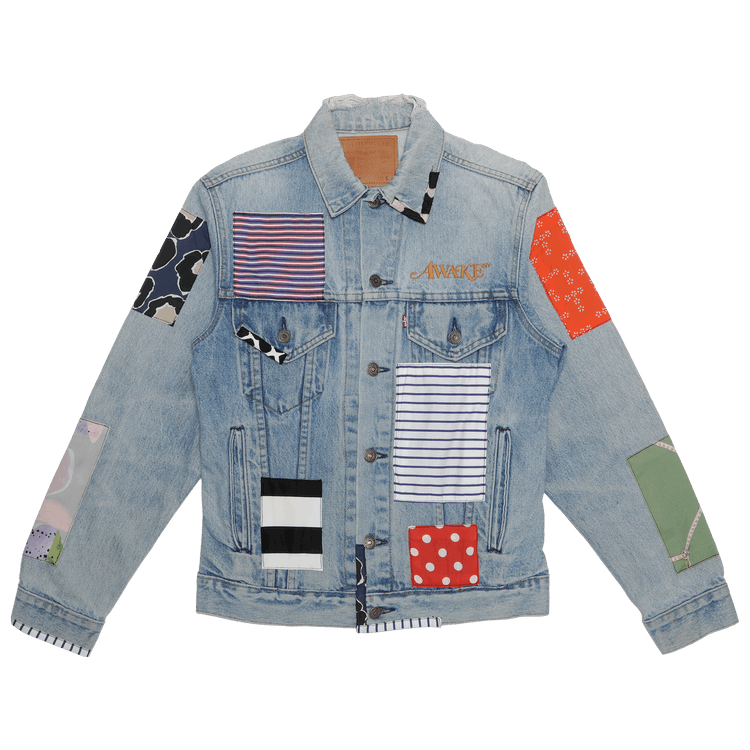 Awake NY x Levi's Trucker Jacket 'Denim Patchwork'