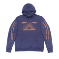 Bianca Chandôn Soul Energy Pullover Hoodie "Navy/Orange"