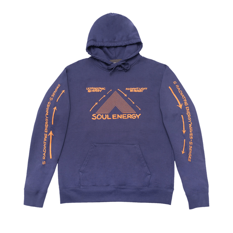 Bianca Chandôn Soul Energy Pullover Hoodie "Navy/Orange"