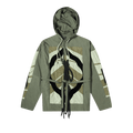 Craig Green Flower Diamond Cagoule "Olive"