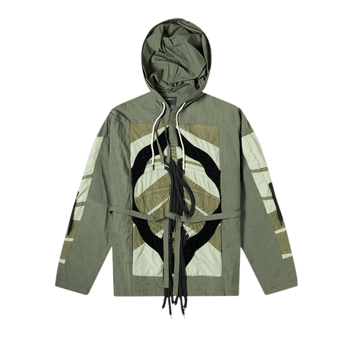 Craig Green Flower Diamond Cagoule "Olive"