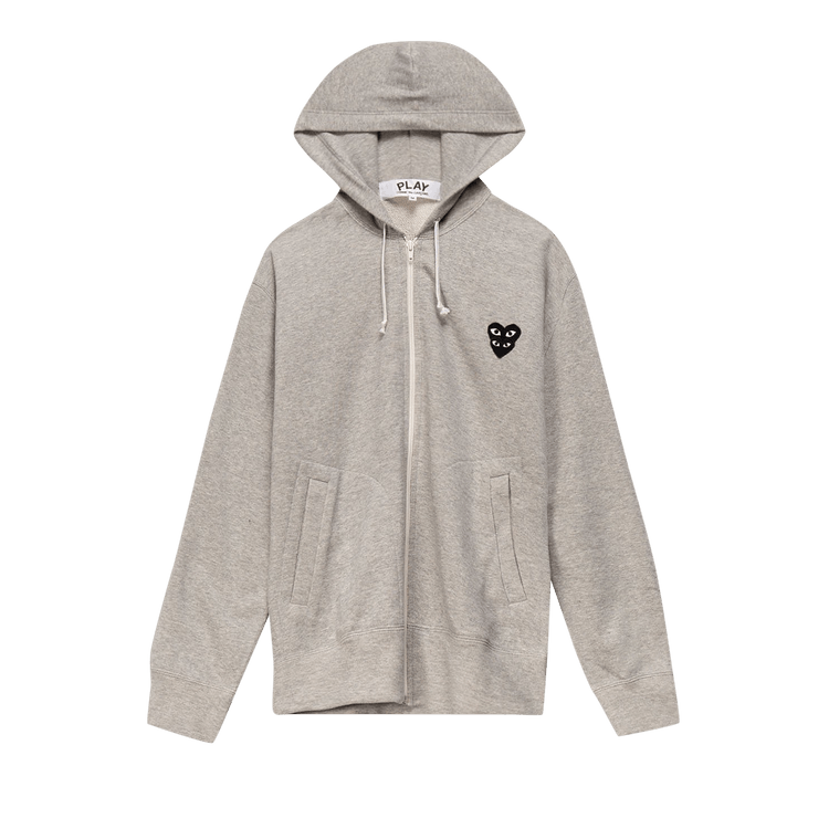 Comme des Garçons PLAY Mini Logo Hoodie "Grey"