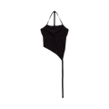 Helmut Lang Asymmetric Bra "Black"