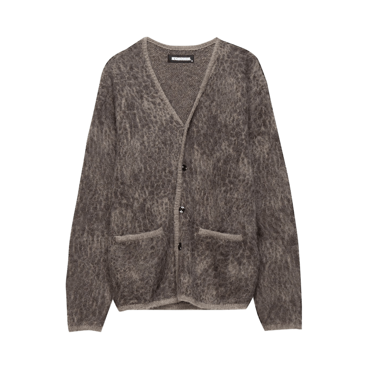 Neighborhood Mohair Cardigan "Gray"