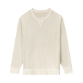 Visvim Uneven Dye Jumbo Sweater "Ivory"
